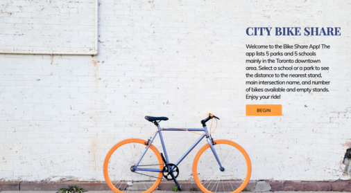 Header image of bike share project